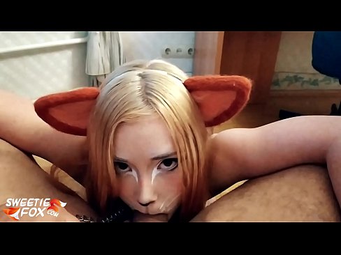 ❤️ 狐狸精吞下鸡巴并在嘴里射精 ❤❌ Sex video